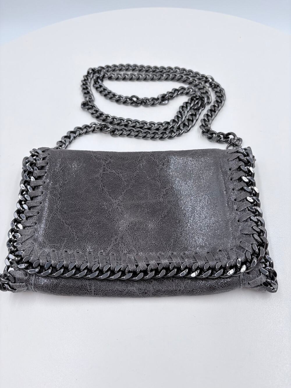 Borse In Pelle leather crossbody purse, made in Italy